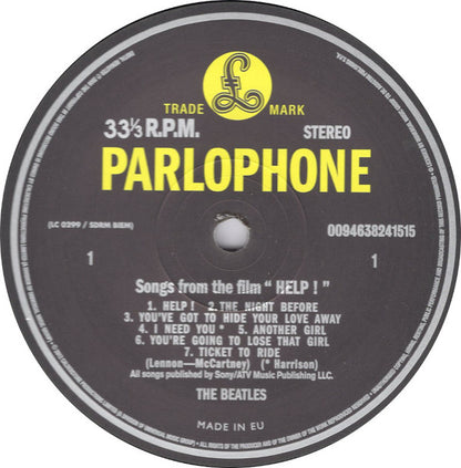 The Beatles : Help! (LP, Album, RE, 180)