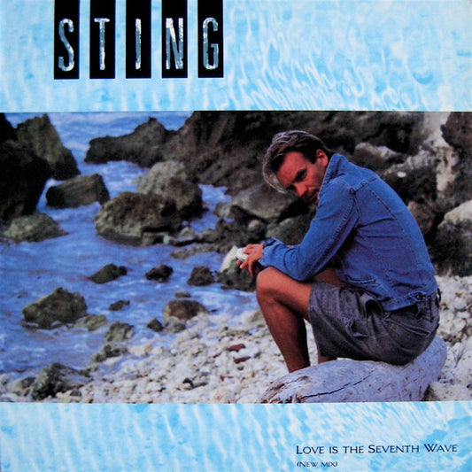 Sting : Love Is The Seventh Wave (New Mix) (12", Single)