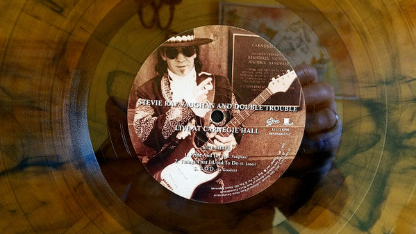 Stevie Ray Vaughan And Double Trouble* : Live At Carnegie Hall (2xLP, Album, RE, Bro)