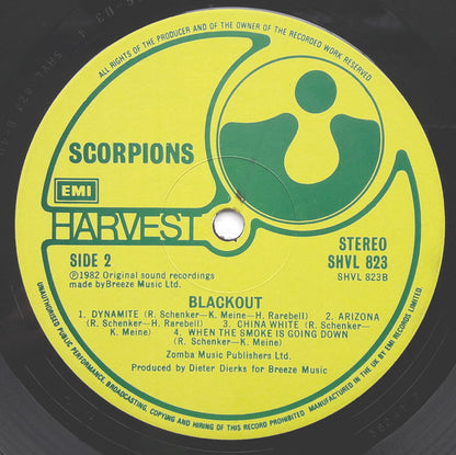 Scorpions : Blackout (LP, Album)