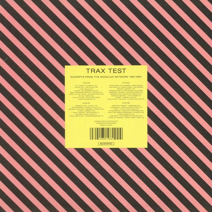 Various : Trax Test - Excerpts From The Modular Network 1981-1987 (2xLP, Comp, Ltd, RM)