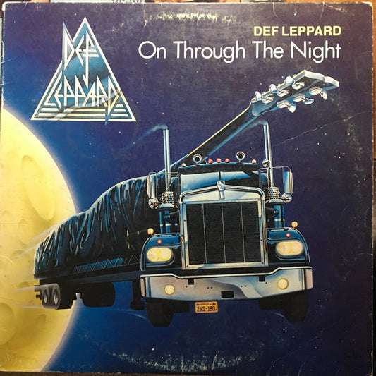 Def Leppard : On Through The Night (LP, Album, Pre)