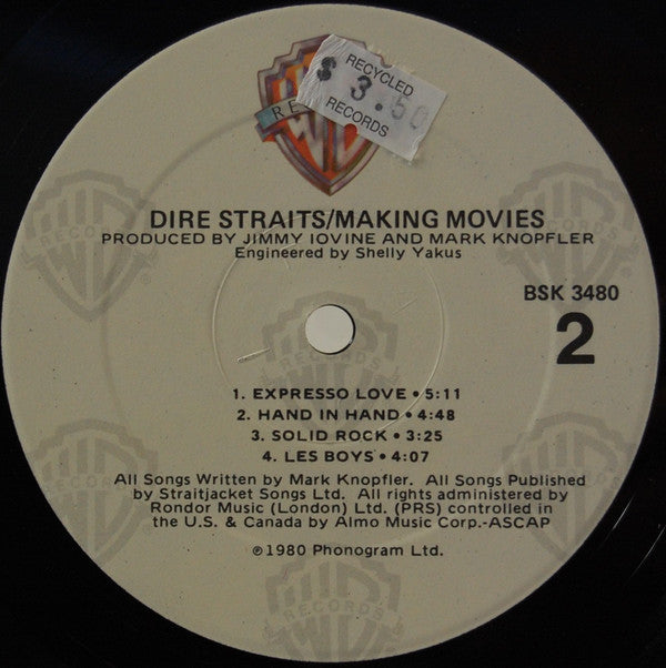 Dire Straits : Making Movies (LP, Album, RP, Spe)