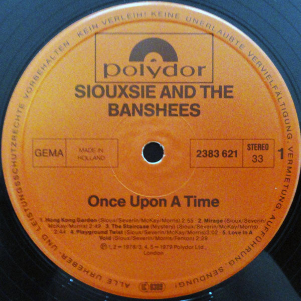 Siouxsie And The Banshees* : Once Upon A Time/The Singles (LP, Comp)