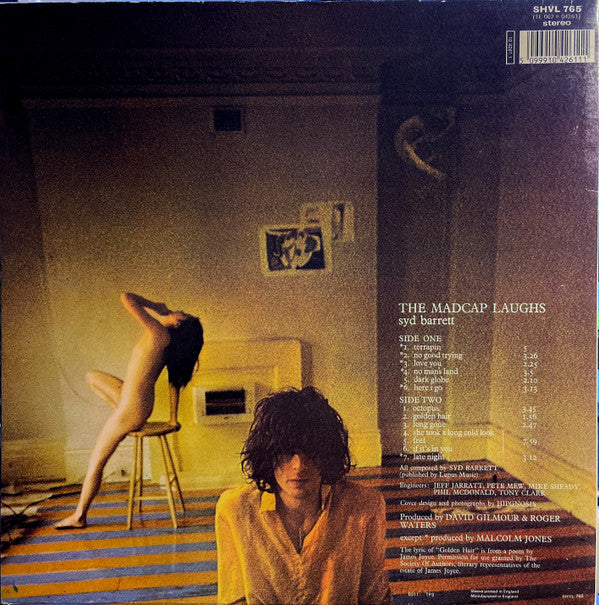 Syd Barrett : The Madcap Laughs (LP, Album, RE, RM, Bla)