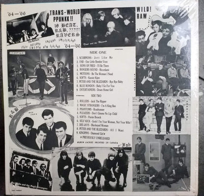 Various : Trans-World Punk Rave-Up 1964-1966! (LP, Comp, Unofficial)