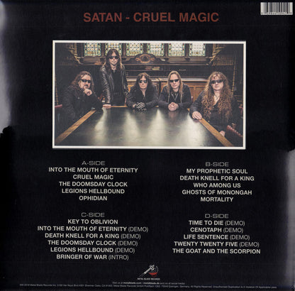 Satan : Cruel Magic (Box, Dlx, Ltd, Num + CD, Album, Ltd, Dig + CD + LP)