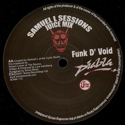 Funk D' Void* : Diabla (12")