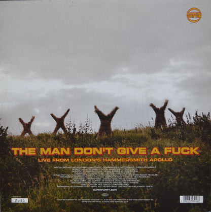 Super Furry Animals : The Man Don't Give A Fuck (12", S/Sided, Single, Etch, Ltd, Num)