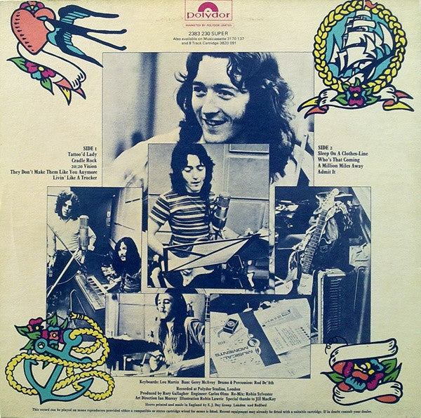 Rory Gallagher : Tattoo (LP, Album)