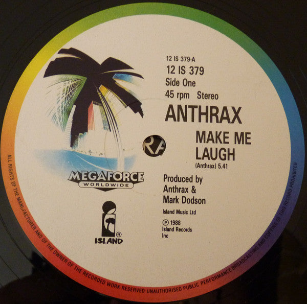 Anthrax : Make Me Laugh (12", Ltd, Pos)