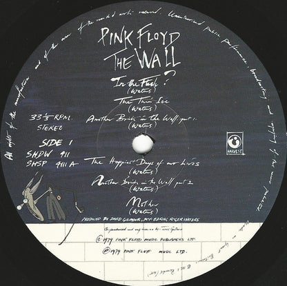 Pink Floyd : The Wall (2xLP, Album, RP)