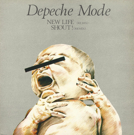 Depeche Mode : New Life (Re Mix) / Shout! (Rio Mix) (12", Single, Lin)