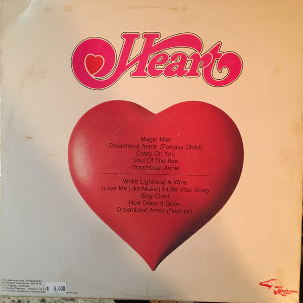 Heart : Dreamboat Annie (LP, Album, Gat)