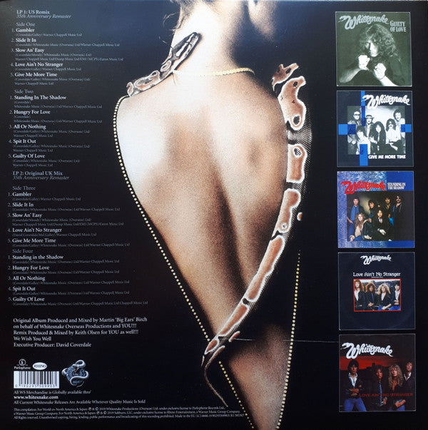 Whitesnake : Slide It In (2xLP, Album, Dlx, RM, 180)