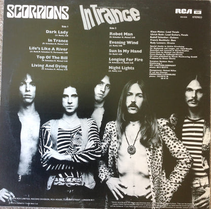 Scorpions : In Trance (LP, Album, RE)