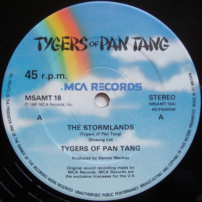 Tygers Of Pan Tang : Crazy Nights (LP, Album + 12", Single)