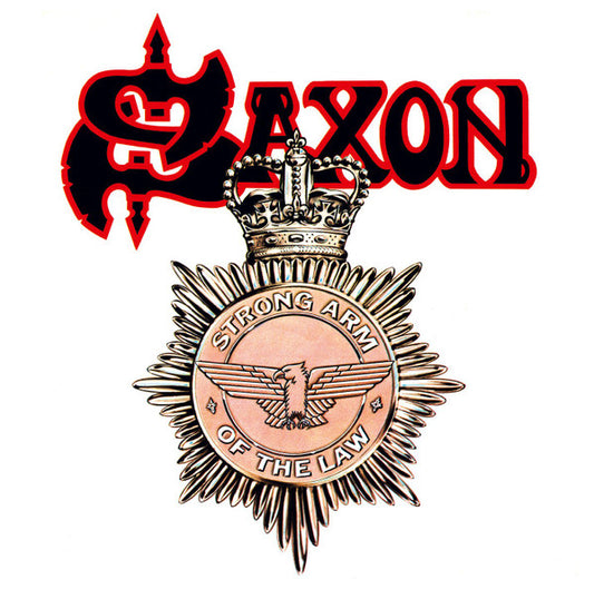 Saxon : Strong Arm Of The Law (LP, Album, Gat)