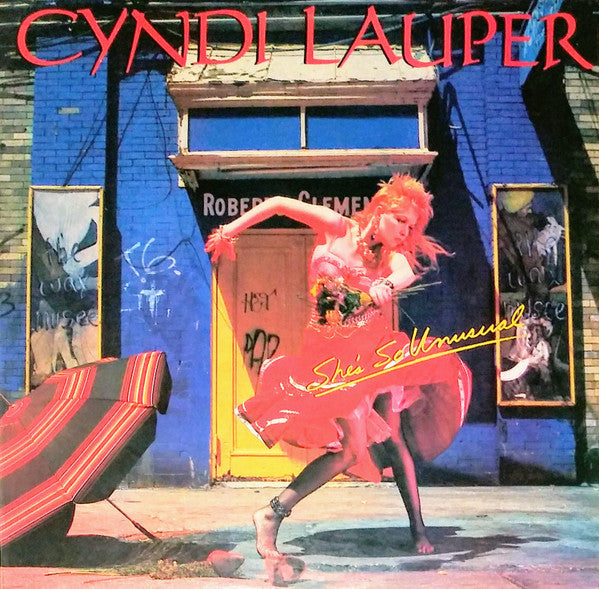 Cyndi Lauper : She's So Unusual (LP, Album, Pit)