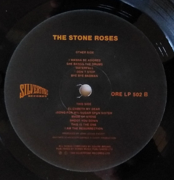 The Stone Roses : The Stone Roses (LP, Album, RP, Emb)