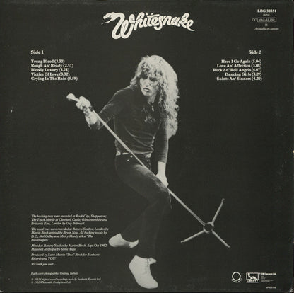 Whitesnake : Saints & Sinners (LP, Album)