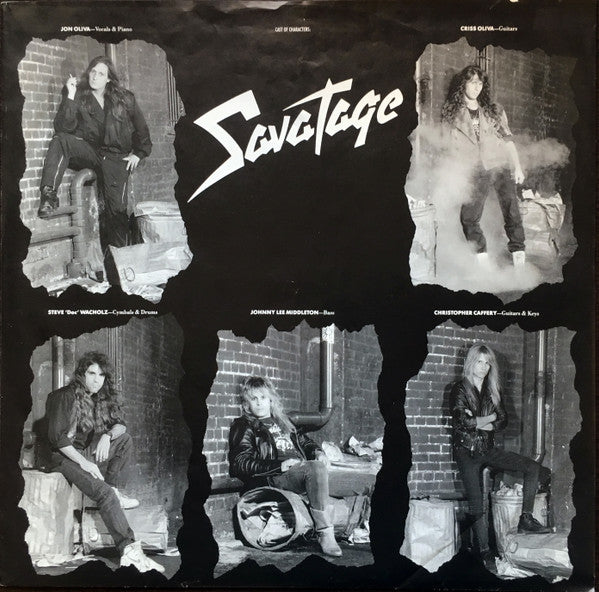 Savatage : Gutter Ballet (LP, Album)