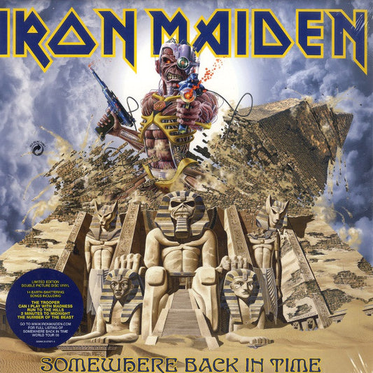 Iron Maiden : Somewhere Back In Time (The Best Of: 1980-1989) (2xLP, Comp, Ltd, Pic)