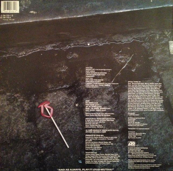 Twisted Sister : Love Is For Suckers (LP, Album)