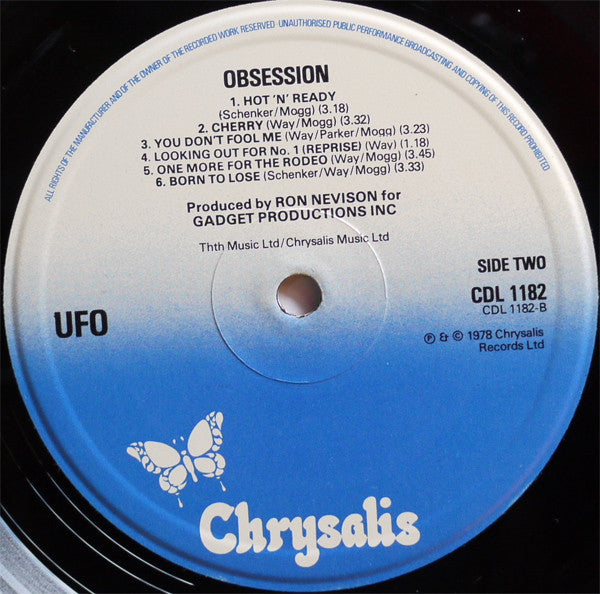 UFO (5) : Obsession (LP, Album)