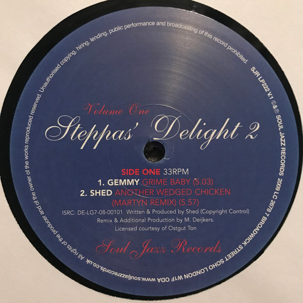 Various : Steppas' Delight 2 Volume 1 (3xLP, Comp)