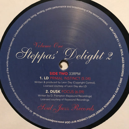 Various : Steppas' Delight 2 Volume 1 (3xLP, Comp)