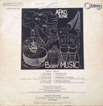 Afro Funk : Body Music (LP, Album)