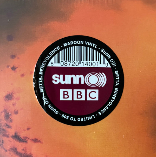 Sunn O))) : Metta, Benevolence BBC 6Music : Live On The Invitation Of Mary Anne Hobbs (2xLP, Album, Ltd, Mar)