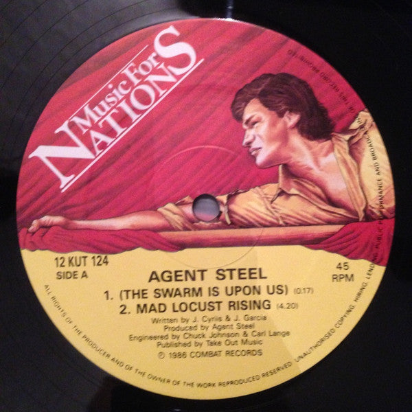 Agent Steel : Mad Locust Rising (12", EP)