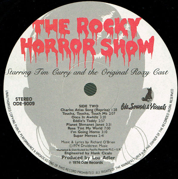 Various : The Rocky Horror Show (Starring Tim Curry And The Original Roxy Cast) (LP, RE)