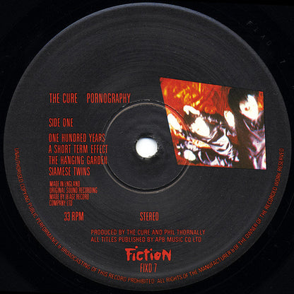 The Cure : Pornography (LP, Album)