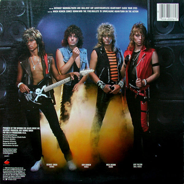 Dokken : Tooth And Nail (LP, Album, SP )