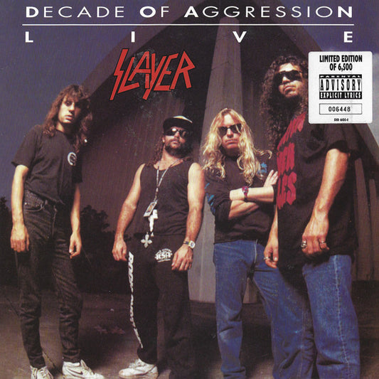 Slayer : Decade Of Aggression Live (2xLP, Album, Ltd, Num)