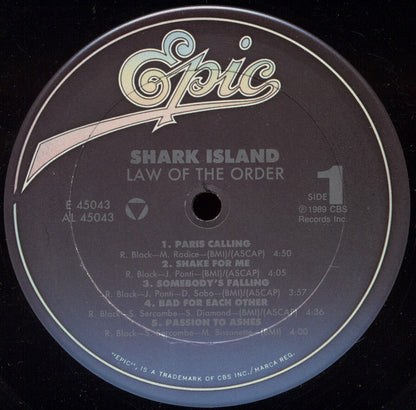 Shark Island : Law Of The Order (LP, Album)