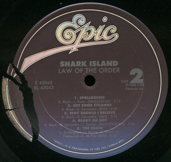 Shark Island : Law Of The Order (LP, Album)