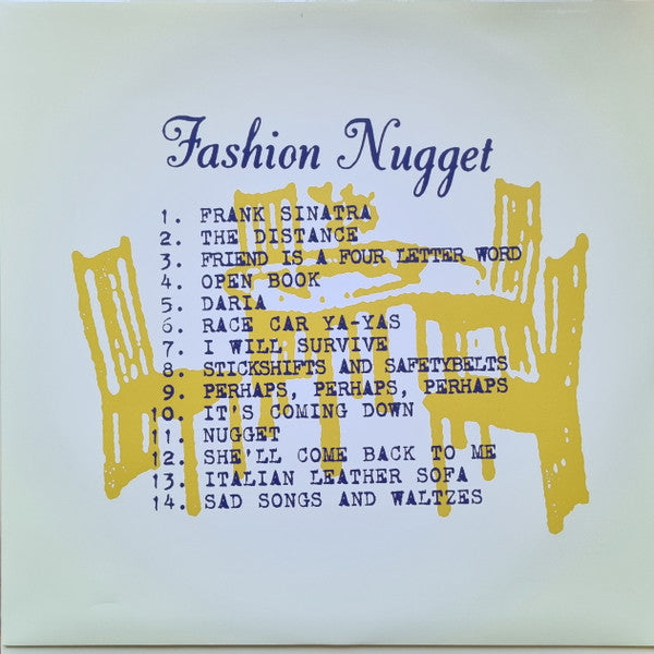 Cake : Fashion Nugget (LP, Album, Ltd, M/Print, RE, RM, Red)