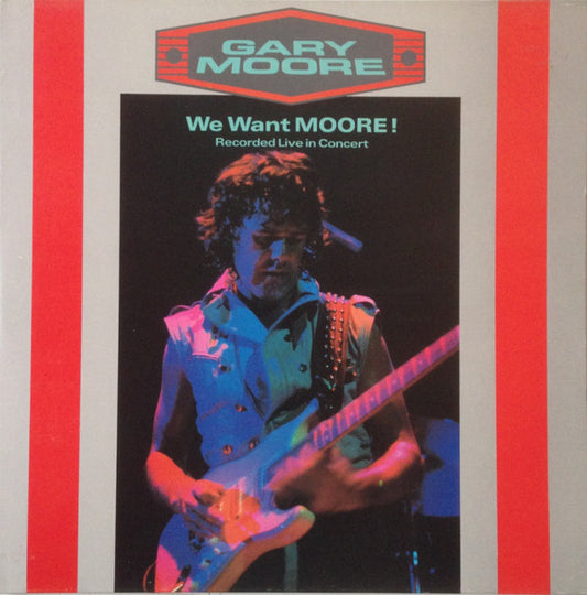 Gary Moore : We Want Moore! (LP, Album, EMI + 12")