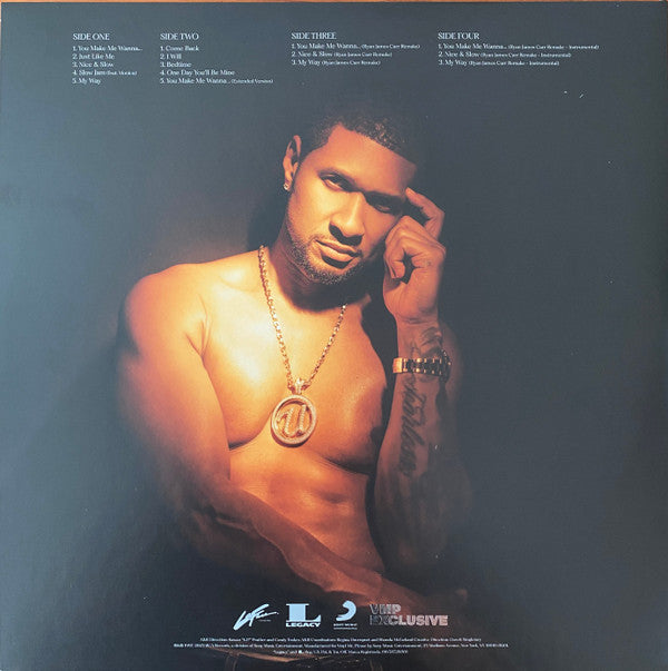 Usher : My Way (2xLP, Album, Club, Dlx, Ltd, RE, RM, Sil)