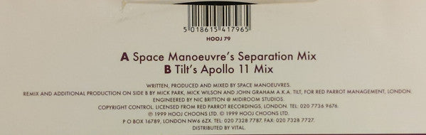 Space Manoeuvres : Stage One (12", 1/3)