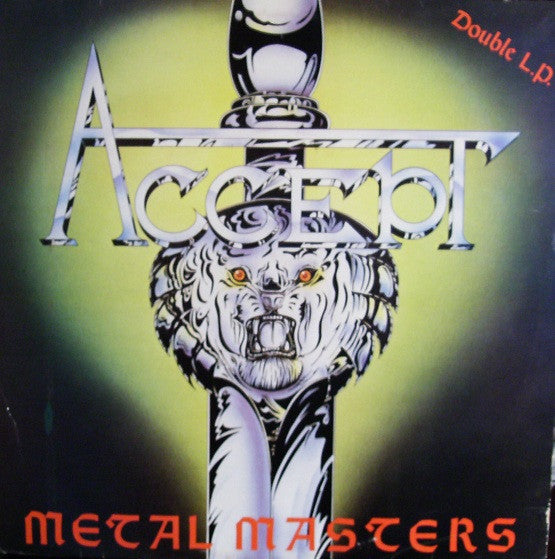 Accept : Metal Masters (2xLP, Comp, Yel)