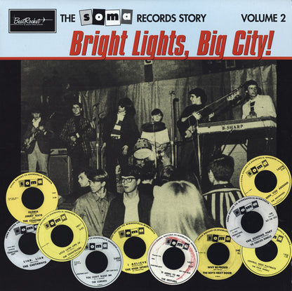 Various : The Soma Records Story Volume 2 (Bright Lights, Big City!) (LP, Comp)