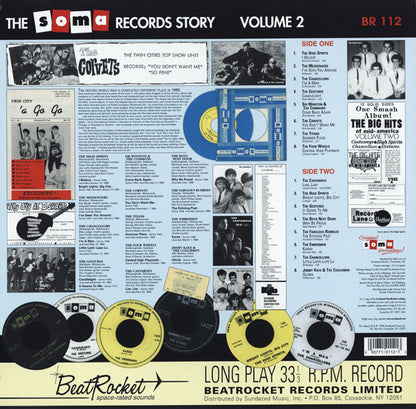 Various : The Soma Records Story Volume 2 (Bright Lights, Big City!) (LP, Comp)