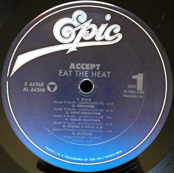 Accept : Eat The Heat (LP, Album)