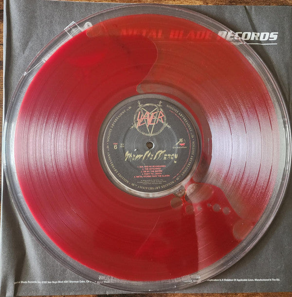 Slayer : Show No Mercy (LP, Album, Ltd, RE, RM, Liq)