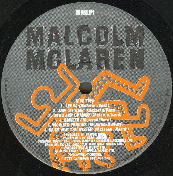 Malcolm McLaren : Duck Rock (LP, Album)